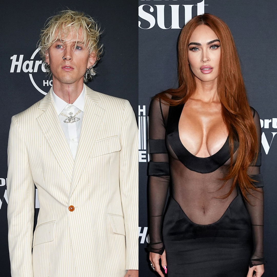 Megan Fox Rocks Sheer Look at Sports Illustrated Event With Machine Gun Kelly – E! Online
